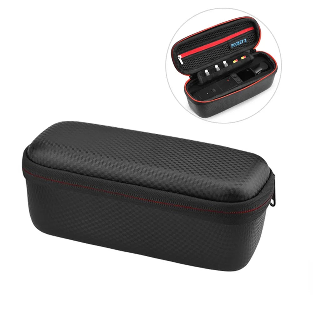 Portable Shockproof PU Leather Compressive Storage Bag Case for DJI Osmo Pocket 2 Camera Accessories - 1