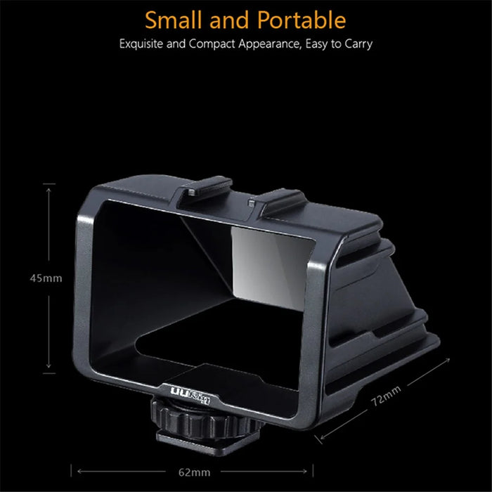 UURig R031 Camera Vlog Selfie Flip Screen Bracket for Mirrorless Periscope Solution A6300 A6000 Sony A73 A7 A6500 A72 - 6