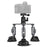 TELESIN TE-TSB-001 Three Suction Cups Action Camera Tripod Mount Bracket Holder Photography Stand for Gopro/Insta360 - 1