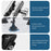TELESIN TE-TSB-001 Three Suction Cups Action Camera Tripod Mount Bracket Holder Photography Stand for Gopro/Insta360 - 4