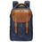 K-805 Retro Shock-absorbing Camera Bag Breathable Waterproof Canvas SLR Digital Camera Backpack for Outdoor Photography - Blue - 1