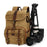 K821 Outdoor Shockproof Camera Bag Retro Large Capacity Canvas Photographic Backpack for Camera Lens Tripod Laptops - Yellow - 4
