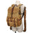 K821 Outdoor Shockproof Camera Bag Retro Large Capacity Canvas Photographic Backpack for Camera Lens Tripod Laptops - Yellow - 5