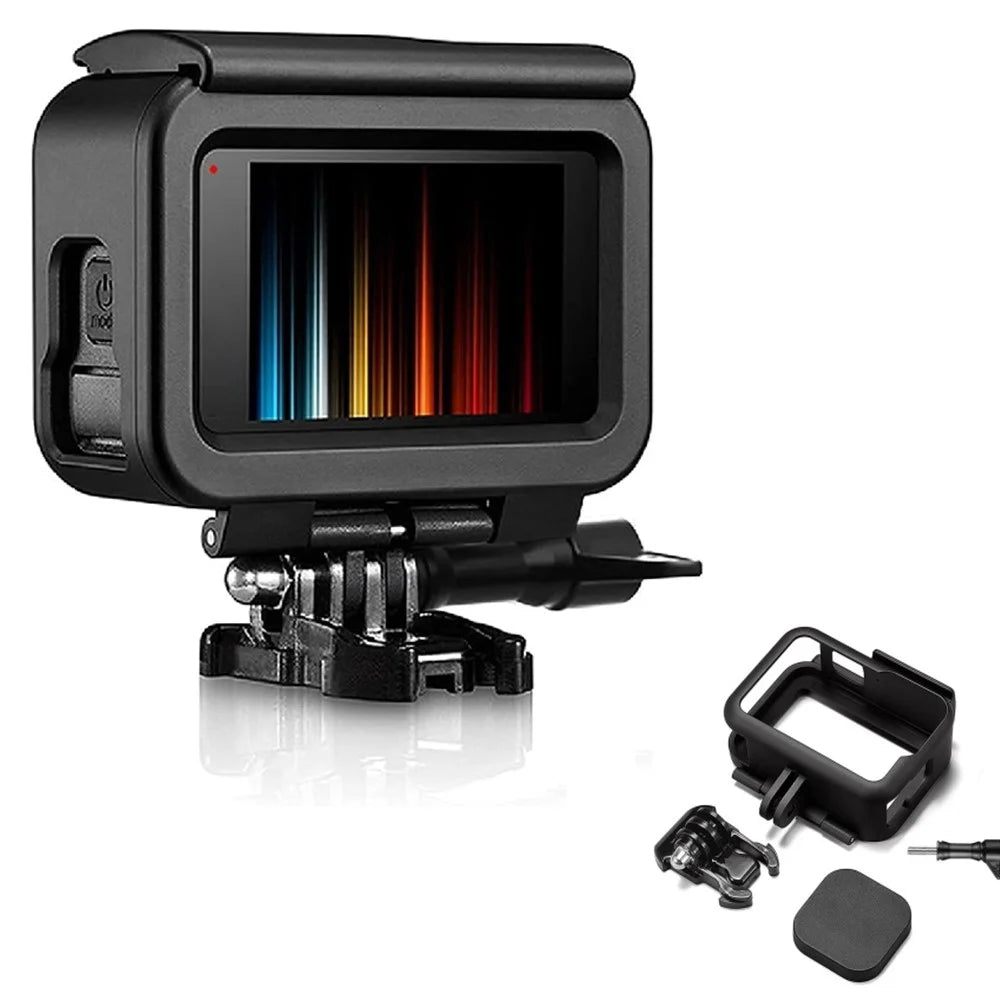 EWB8173 Scratch-resistant Protective Frame Mount Housing for GoPro Hero 9 Sports Action Camera Accessories - 3