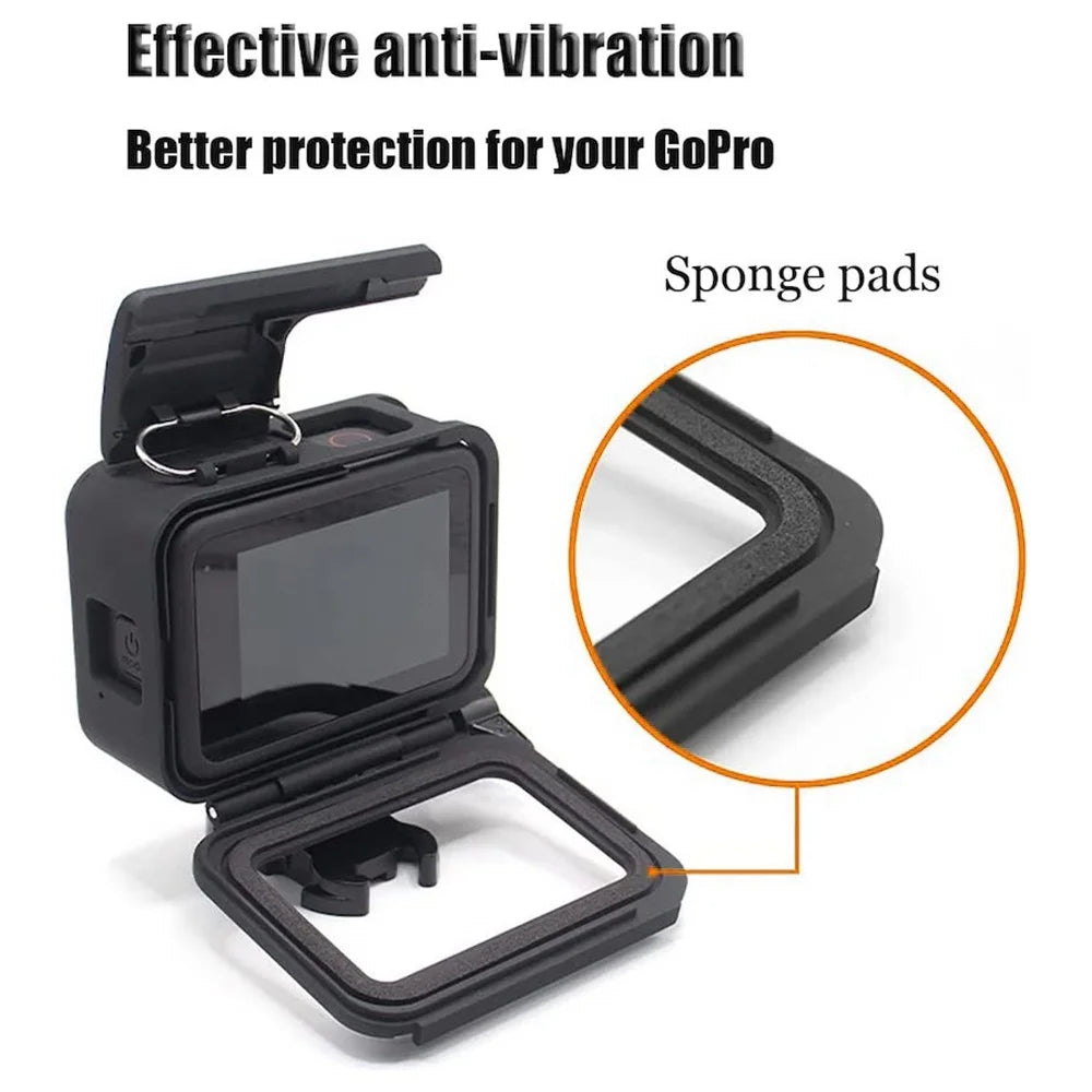 EWB8173 Scratch-resistant Protective Frame Mount Housing for GoPro Hero 9 Sports Action Camera Accessories - 5