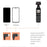 30cm Data Transfer Line Cable for DJI Osmo Pocket 2 Camera Direct Connection to Mobile Phone - Type-C to Type-C - 4
