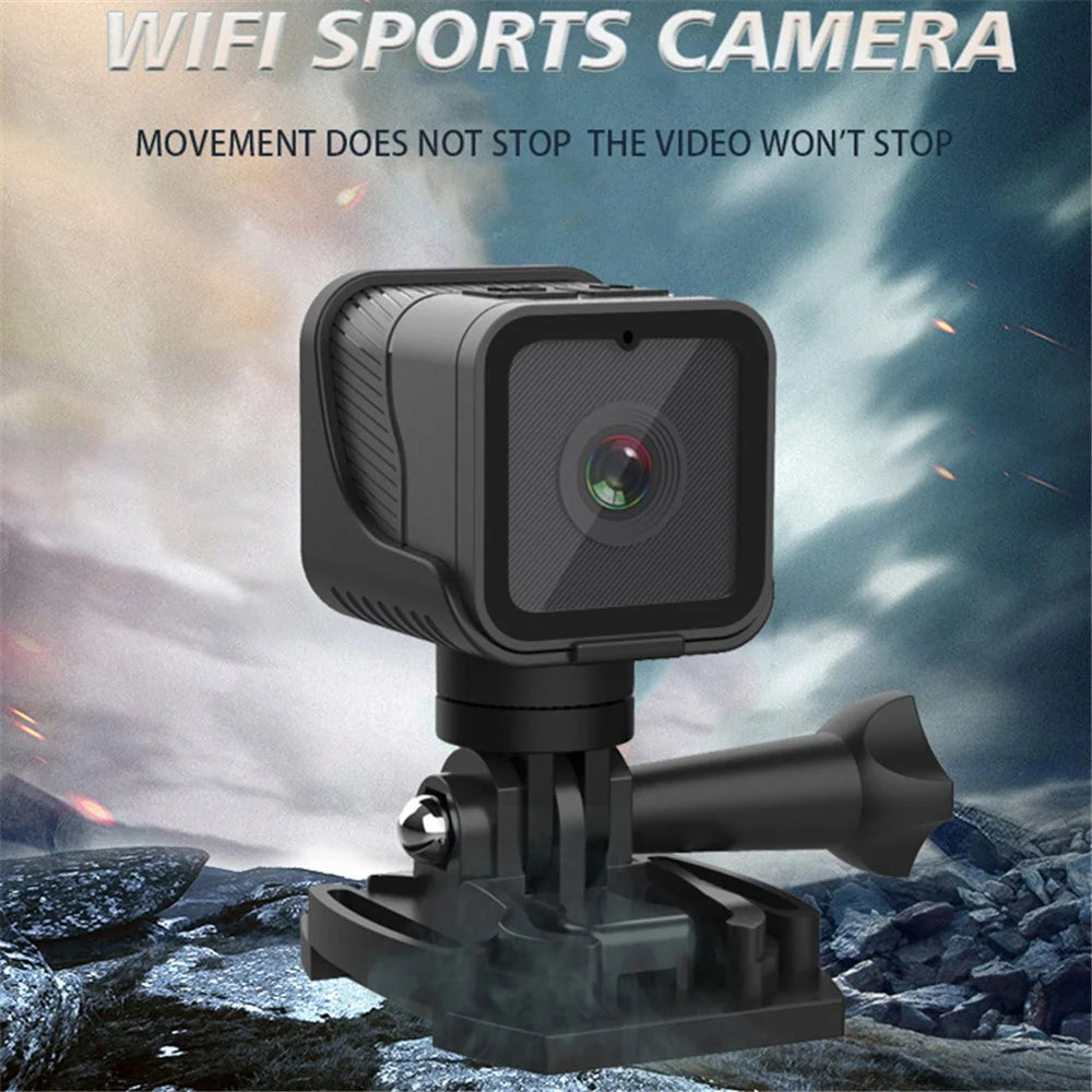 CS03 HD 1080P WiFi Sports DV Camera Portable Webcam Driving Recorder Life Waterproof Action Camera for Recording Photography - 2