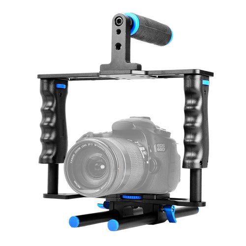 YELANGU C2 SLR Metal Frame Cage Camera Equipment Kit Shock Absorber Stabilizer for Micro Film Making - 1