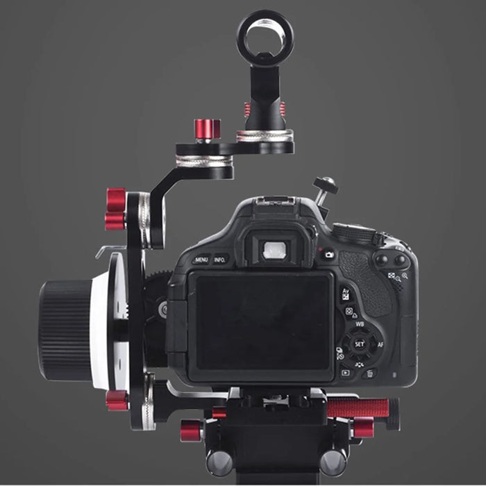 POYINCO For Sony A7 Series/ Nikon D810 Aluminum Alloy Camera Cage Kit with Top Handle Grip Quick Release Base - 2