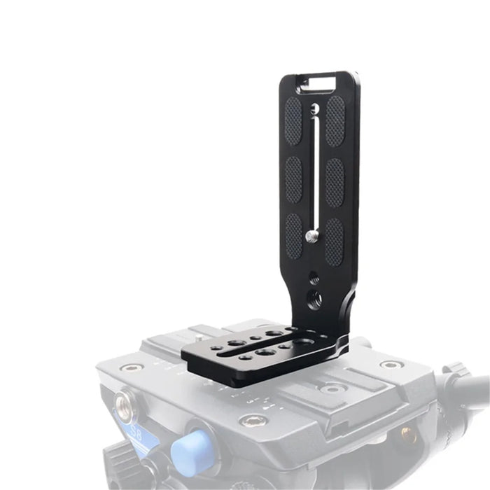 POYINCO PY-078 Universal Aluminum Alloy Vertical Shooting Quick Release L Plate SLR Camera Accessory - 1