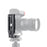 POYINCO PY-078 Universal Aluminum Alloy Vertical Shooting Quick Release L Plate SLR Camera Accessory - 4