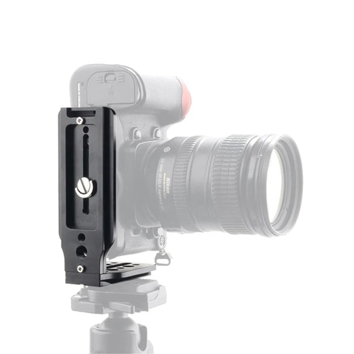 POYINCO PY-078 Universal Aluminum Alloy Vertical Shooting Quick Release L Plate SLR Camera Accessory - 4
