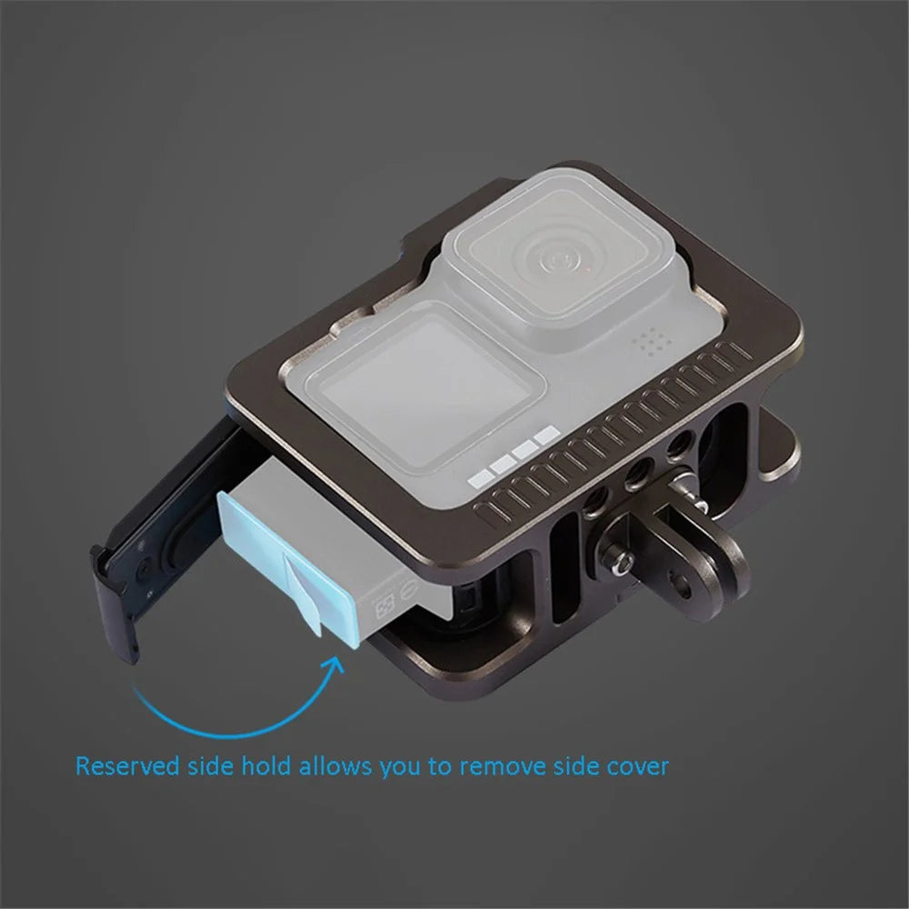 POYINCO JN-003 for GoPro Hero 9/10 Action Camera Cage Aluminum Alloy Protective Frame Case - 3