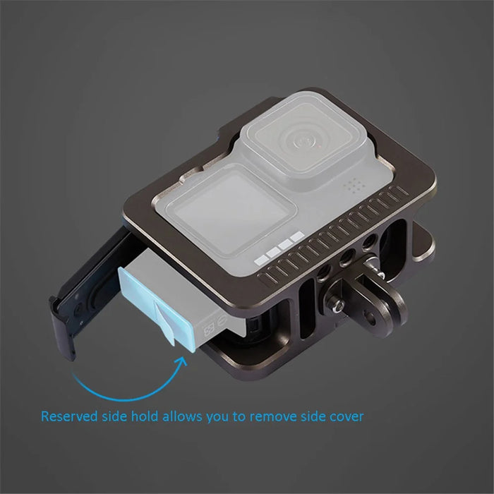 POYINCO JN-003 for GoPro Hero 9/10 Action Camera Cage Aluminum Alloy Protective Frame Case - 3