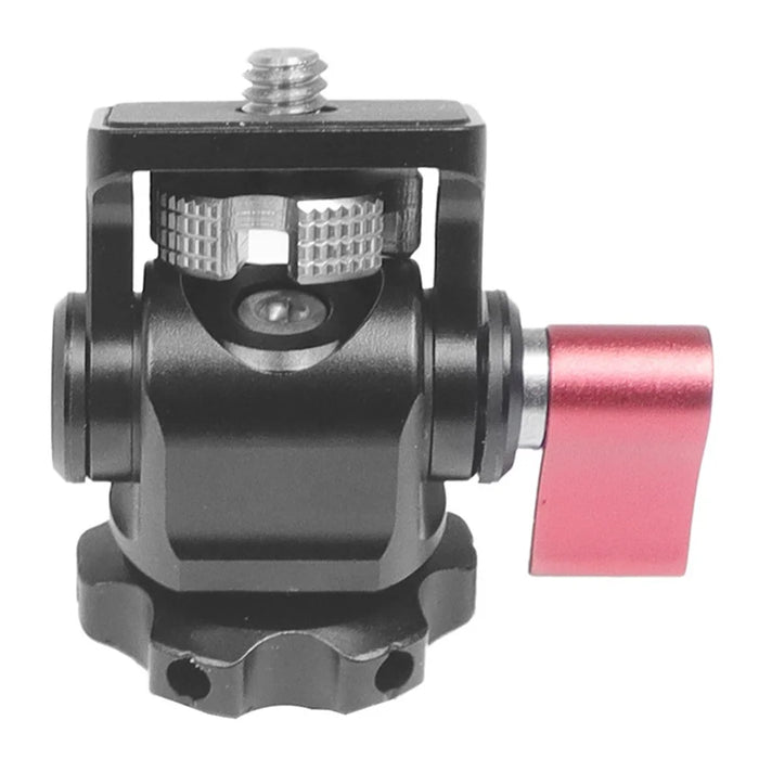 F42458 Camera Hot Shoe SLR Camera Base Gimbal Monitor Expansion Bracket Mount Aluminium Alloy Bracket - 3