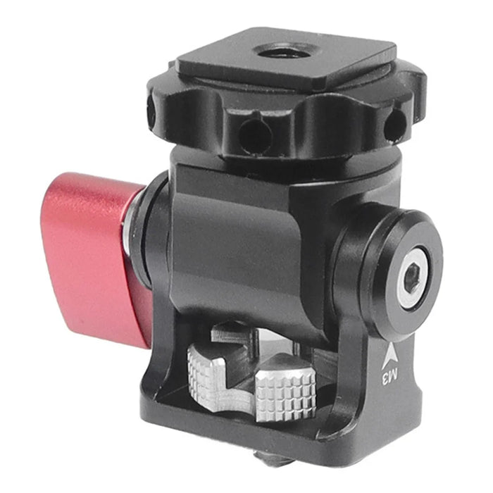 F42458 Camera Hot Shoe SLR Camera Base Gimbal Monitor Expansion Bracket Mount Aluminium Alloy Bracket - 4