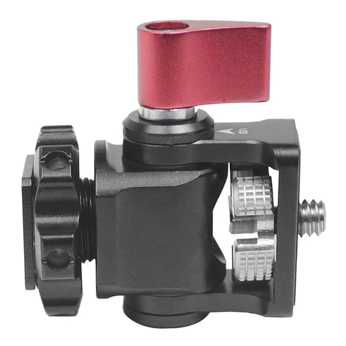F42458 Camera Hot Shoe SLR Camera Base Gimbal Monitor Expansion Bracket Mount Aluminium Alloy Bracket - 5