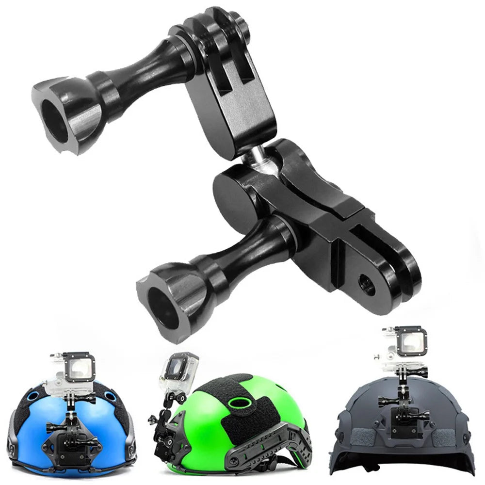 18789TW Adjustable Extension Arm Adapter Set for Gopro Hero 10/9/8 Series Long/Short Straight Joints Connector Magic Arm Metal Converter - 7