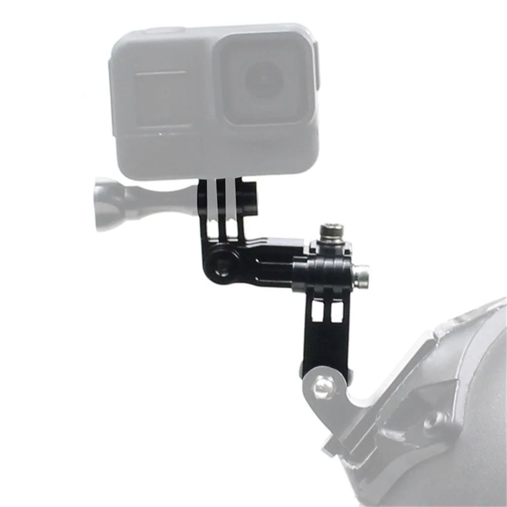 F40942 For Gopro Hero 10/9 Insta360 One X2 Action Camera Three-way Adjustable Arm Adapter Multi-angle Rotating Connector Converter - 1