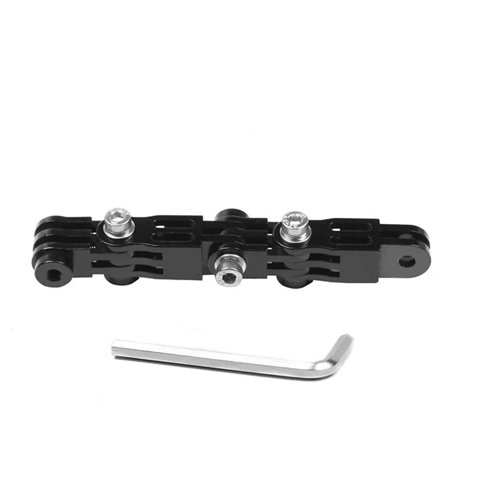 F40942 For Gopro Hero 10/9 Insta360 One X2 Action Camera Three-way Adjustable Arm Adapter Multi-angle Rotating Connector Converter - 2