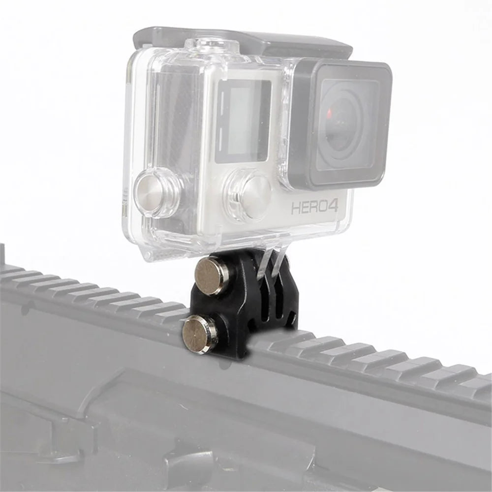 F31346-7 For Gopro 9 Action Camera Fixed Converter Bracket 20mm Slide Rail Mount Holder - 1