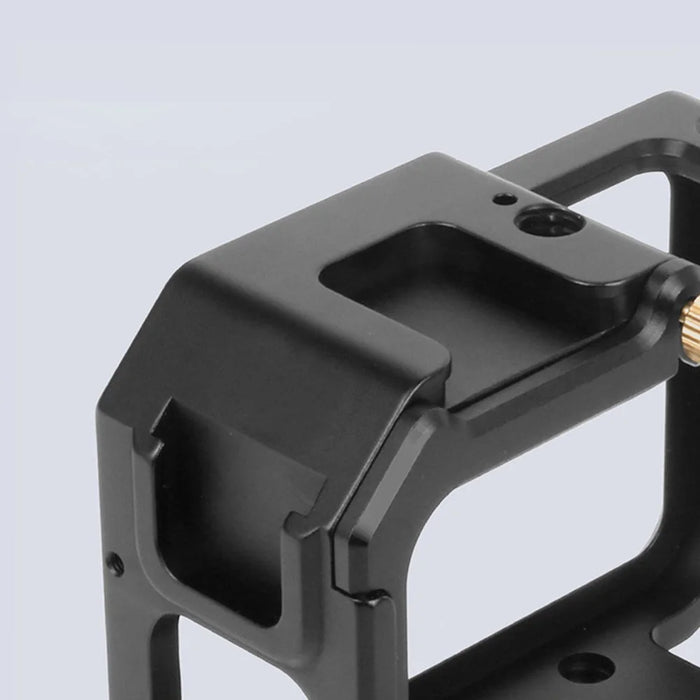 KF41279 Hard Aluminum Alloy Camera Cage Case for GoPro Hero 9/10 Extension Hot Shoe Mouth Case - 4
