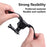 For GoPro 10/9 / Insta360 Action Camera Motorcycle Helmet Chin Strap Mount Holder Support Bracket - 5