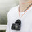 UURIG Magnetic Quick-Release Stand for GoPro Hero 8/9/10 Action Camera Holder with 1/4" Screw and Lanyard - 2