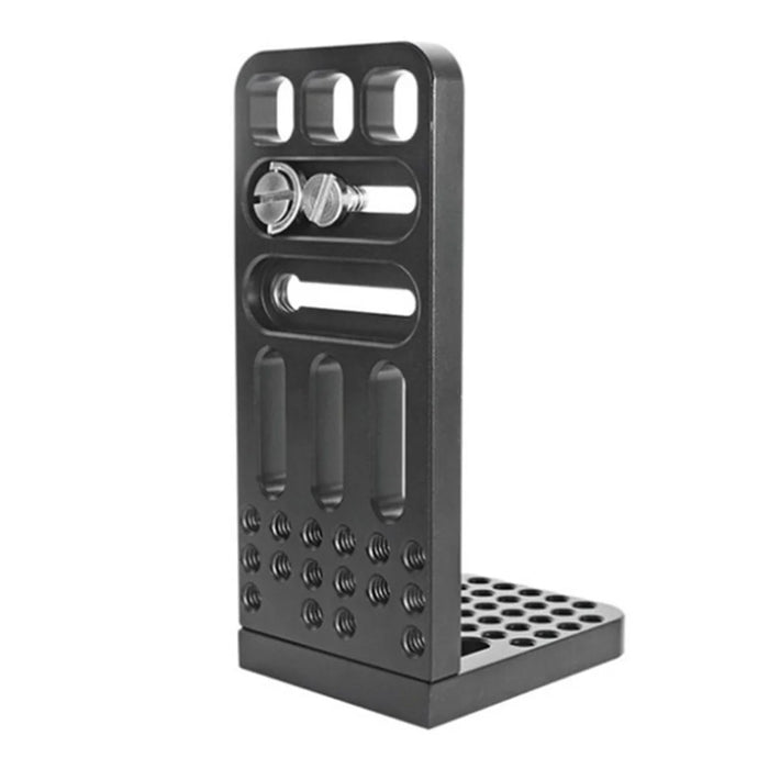 L130A Universal 1 / 4'' Screw Hole SLR Camera Bracket Mount Aluminum Alloy Vertical Shooting Plate - 3