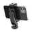 ST-06S Universal Camera Dual Cold Shoe Adapter Phone Mount Clamp 360-Degree Rotation Holder Smartphone Clip - 3