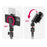 ST-06S Universal Camera Dual Cold Shoe Adapter Phone Mount Clamp 360-Degree Rotation Holder Smartphone Clip - 6