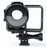For Insta360 ONE RS Panorama Camera Lens Cover Tempered Glass Protector + Camera Frame Anti-collision Case - 5
