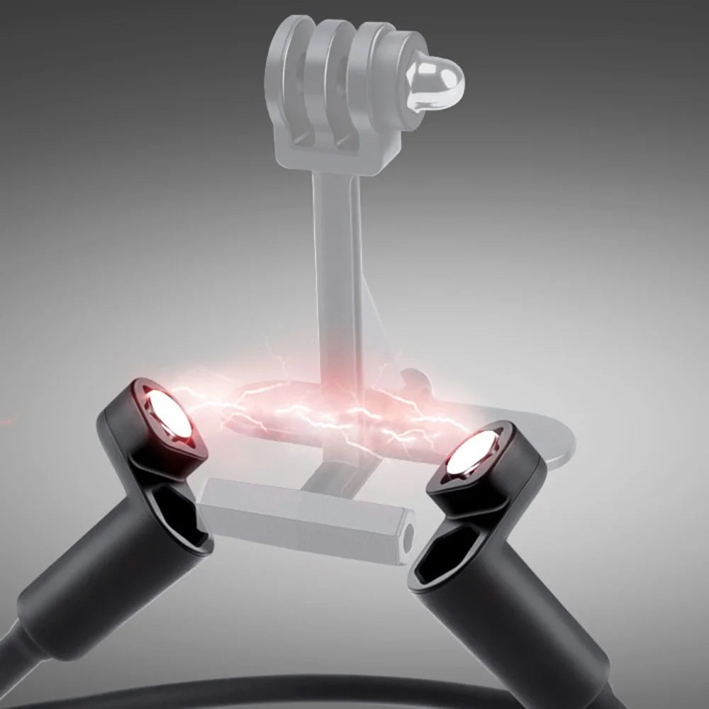 JUNNX G11 Hands Free Neck Mount Camera Phone Stand Holder Collar Type Action Camera Bracket - 5