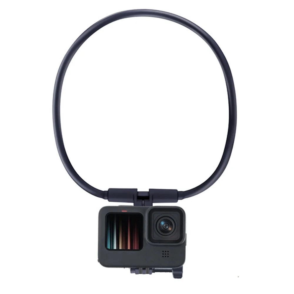 JUNNX G11 Hands Free Neck Mount Camera Phone Stand Holder Collar Type Action Camera Bracket - 6