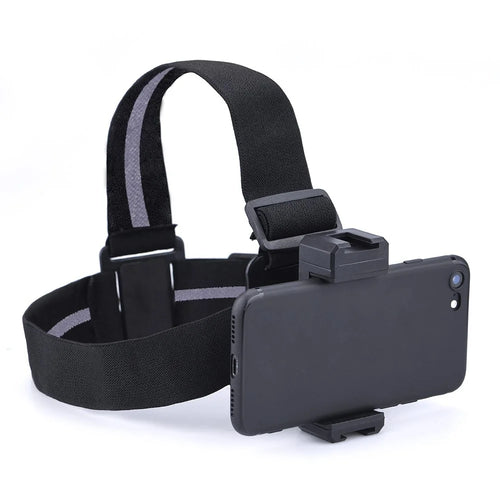 BRDRC DJI-8862 Cellphone / Camera Mount Head Strap Vlog Video Shooting Mobile Phone Holder Head Fixing Belt - 1