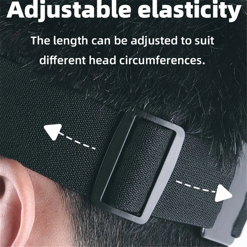 BRDRC DJI-8862 Cellphone / Camera Mount Head Strap Vlog Video Shooting Mobile Phone Holder Head Fixing Belt - 6