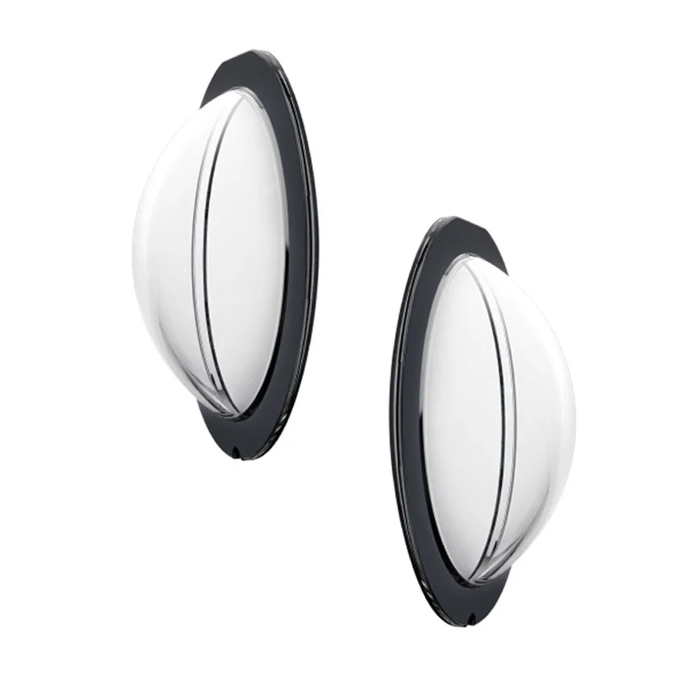 BRDRC 2Pcs Sticky Lens Guard for Insta360 One X3 , Anti-scratch Adhesive PC Camera Lens Protector - 2