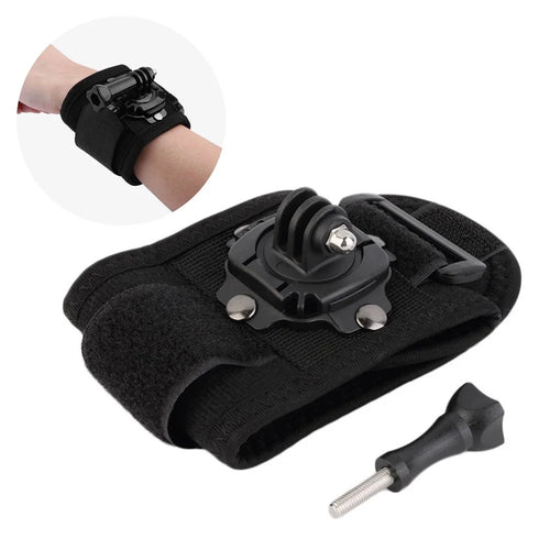 GP144 For GoPro Hero 4 / 5 / 6 / 7 / 8 / 9 / 10 / 11 360 Degree Rotation Wrist Strap Mount Holder Accessory - 1