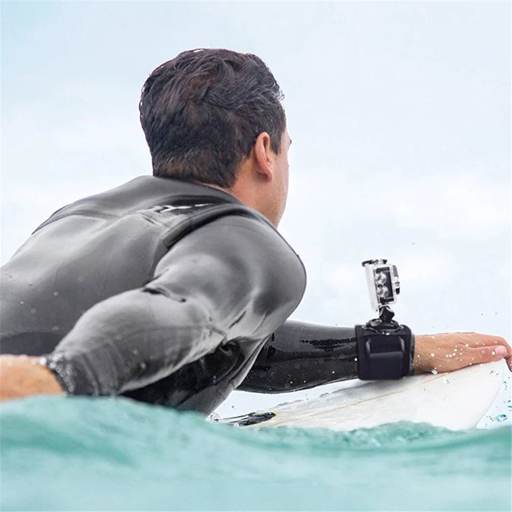 GP144 For GoPro Hero 4 / 5 / 6 / 7 / 8 / 9 / 10 / 11 360 Degree Rotation Wrist Strap Mount Holder Accessory - 3