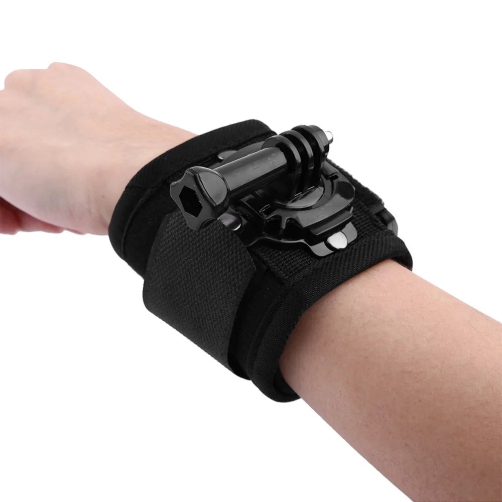 GP144 For GoPro Hero 4 / 5 / 6 / 7 / 8 / 9 / 10 / 11 360 Degree Rotation Wrist Strap Mount Holder Accessory - 6