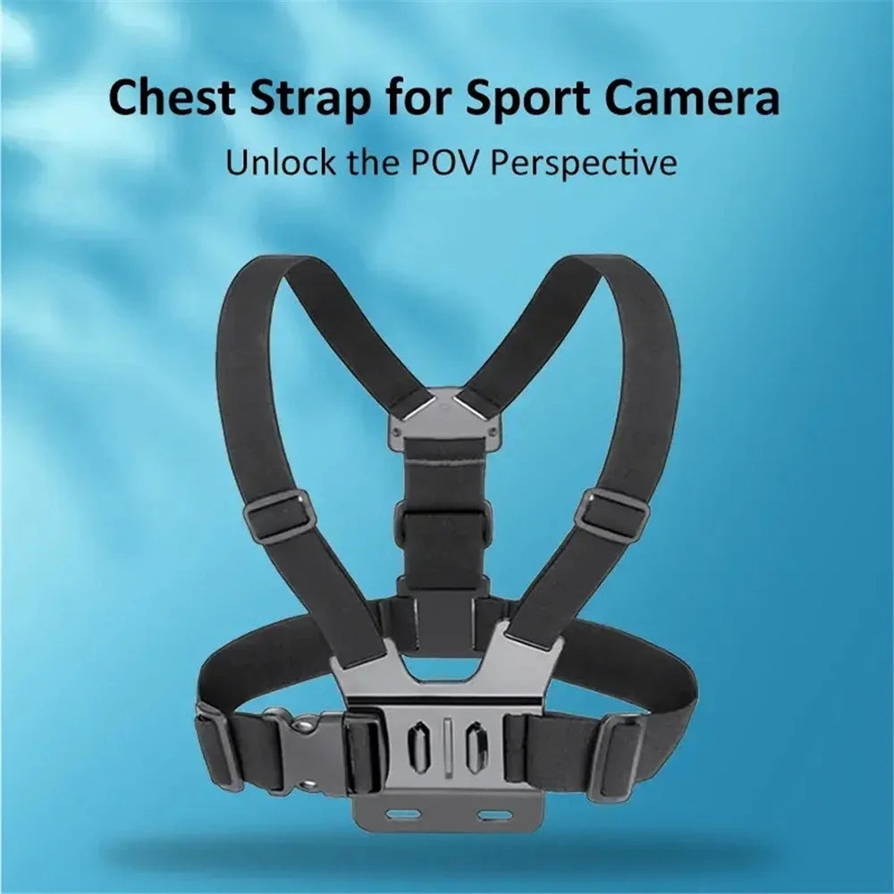 Q01 For GoPro Hero 4 / 5 / 6 / 7 / 8 / 9 / 10 / 11 Chest Strap Belt Body Harness Mount - 3