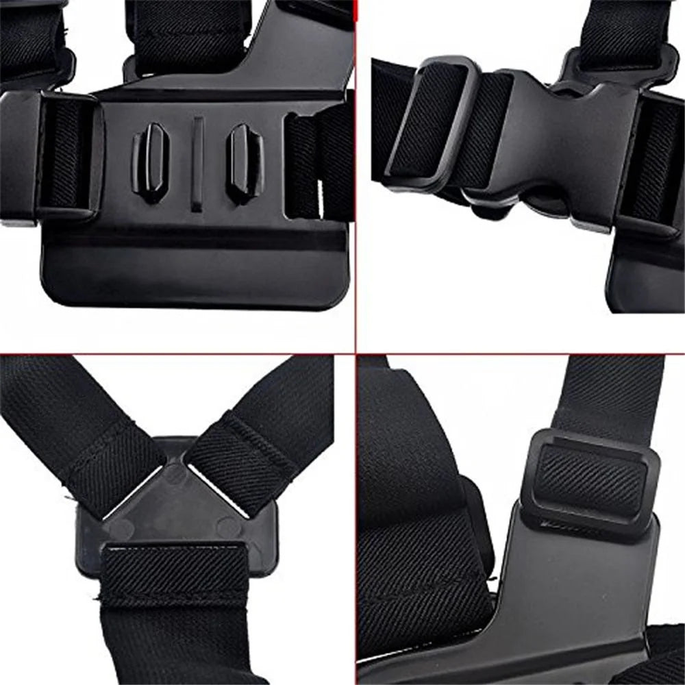 Q01 For GoPro Hero 4 / 5 / 6 / 7 / 8 / 9 / 10 / 11 Chest Strap Belt Body Harness Mount - 5