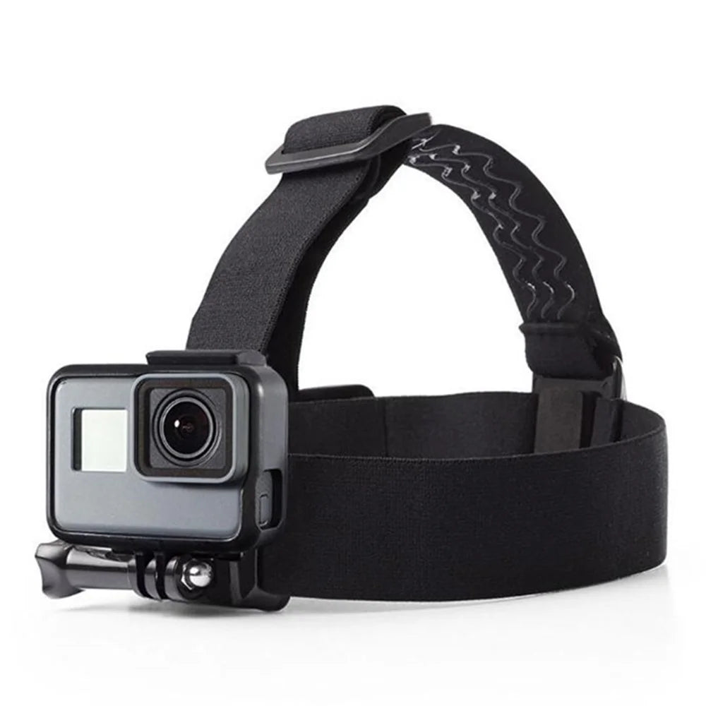 G142 For GoPro Hero 4 / 5 / 6 / 7 / 8 / 9 / 10 / 11 Mount Belt Action Camera Adjustable Head Strap Band - 2