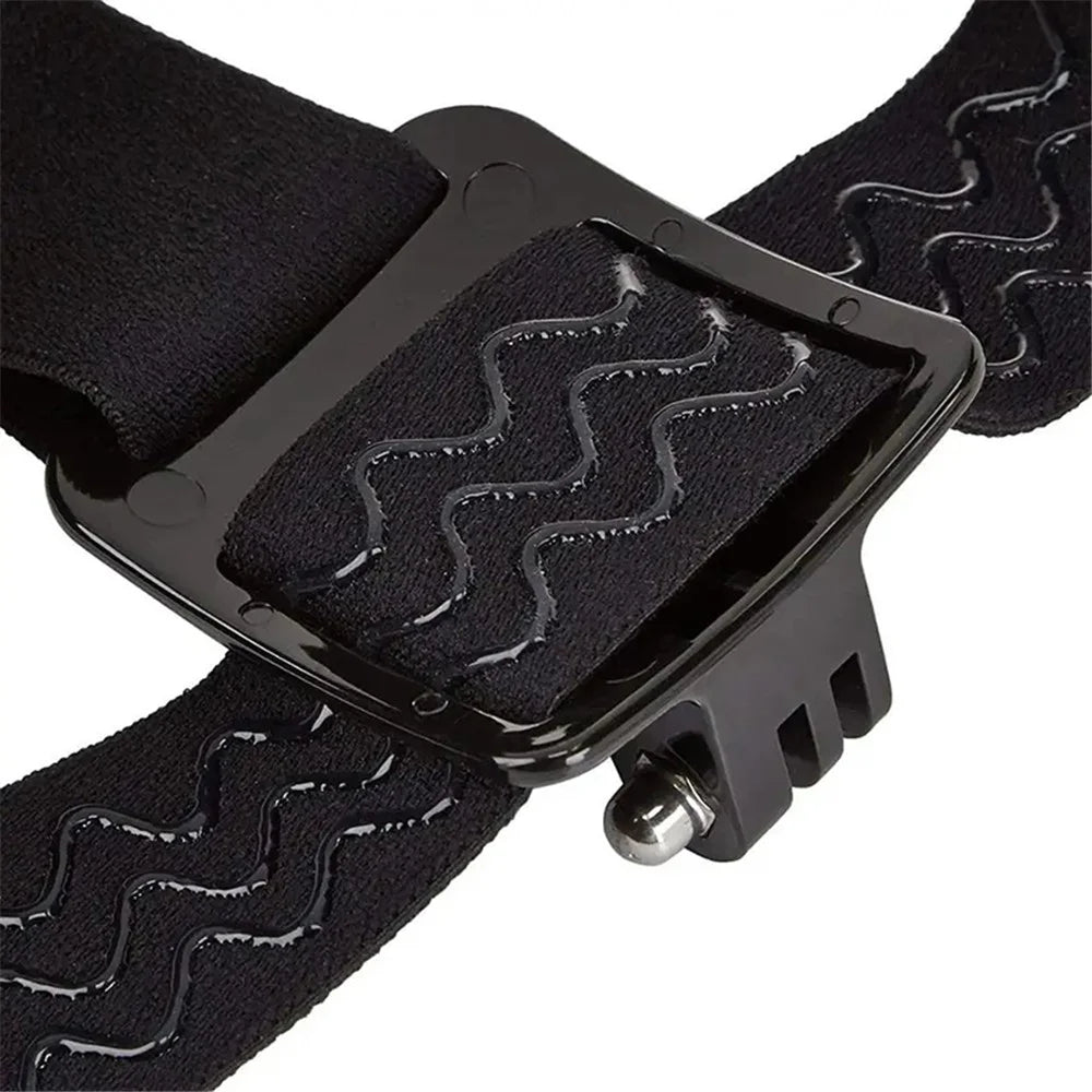 G142 For GoPro Hero 4 / 5 / 6 / 7 / 8 / 9 / 10 / 11 Mount Belt Action Camera Adjustable Head Strap Band - 6