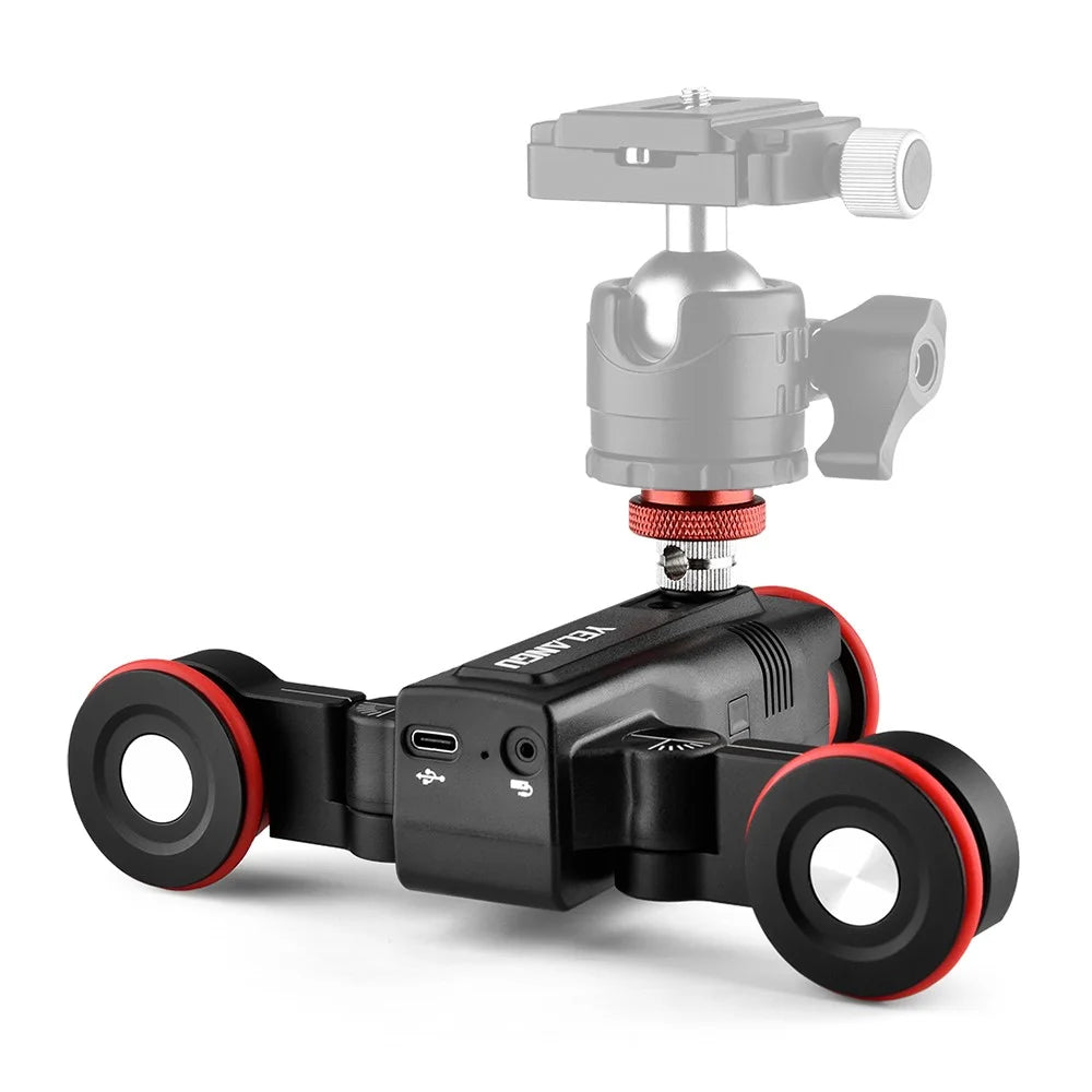 YELANGU L5G Motorized Smart Camera Video Dolly APP Control Electric Track Rail Slider Dolly Car for Cameras, Cell Phones - 1