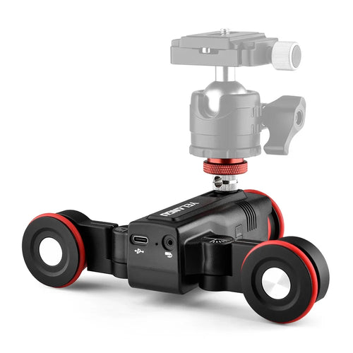 YELANGU L5G Motorized Smart Camera Video Dolly APP Control Electric Track Rail Slider Dolly Car for Cameras, Cell Phones - 1