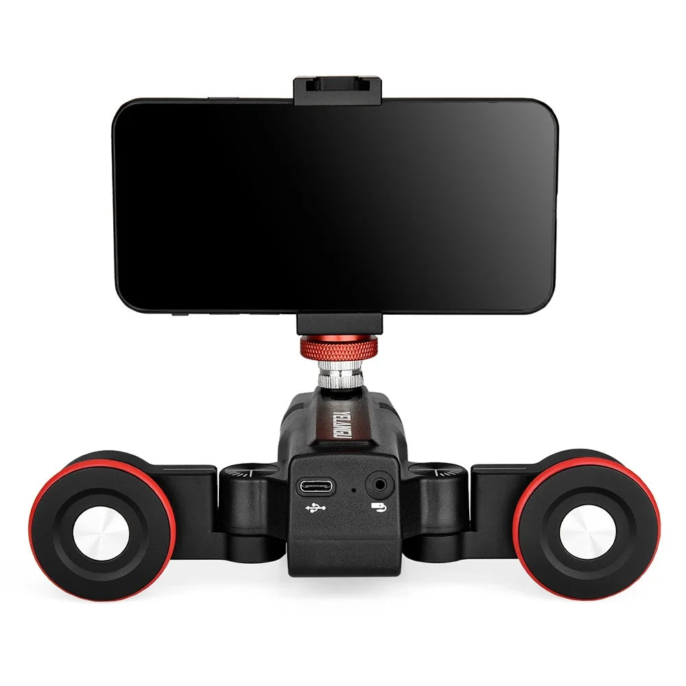 YELANGU L5G Motorized Smart Camera Video Dolly APP Control Electric Track Rail Slider Dolly Car for Cameras, Cell Phones - 7