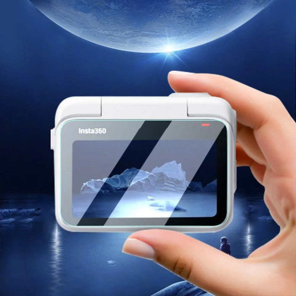 For Insta360 GO 3 Camera Tempered Glass Screen Film + Lens Film Anti-scratch Screen Lens Protector Set - 5