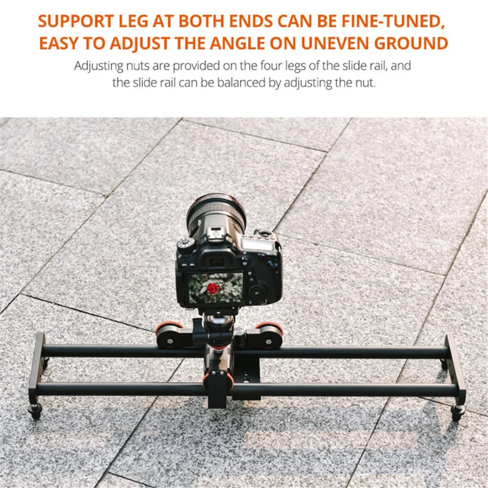 YELANGU L5iEG L5i Camera Slider DollyVideo Shooting Time-Lapse Car with Rail Track for Camera Camcorder, Up to 6.6lb / 3kg - 5
