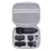BRDRC For DJI Osmo Pocket 3 PU Leather Travel Shoulder Bag Plush Liner Carrying Case - 2